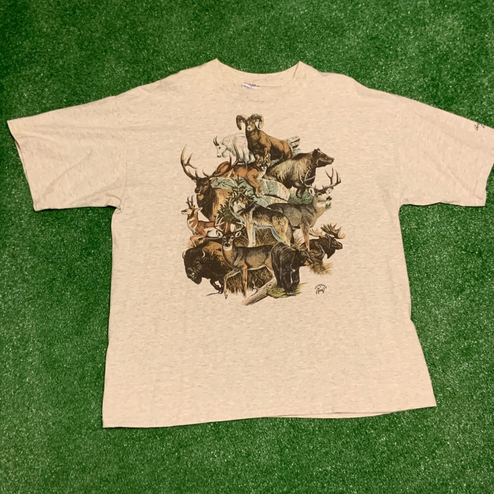 Vintage animal print shirt